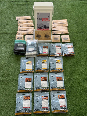 On Track Meals - Go Bucket 3 Day Emergency Food Ration Bucket