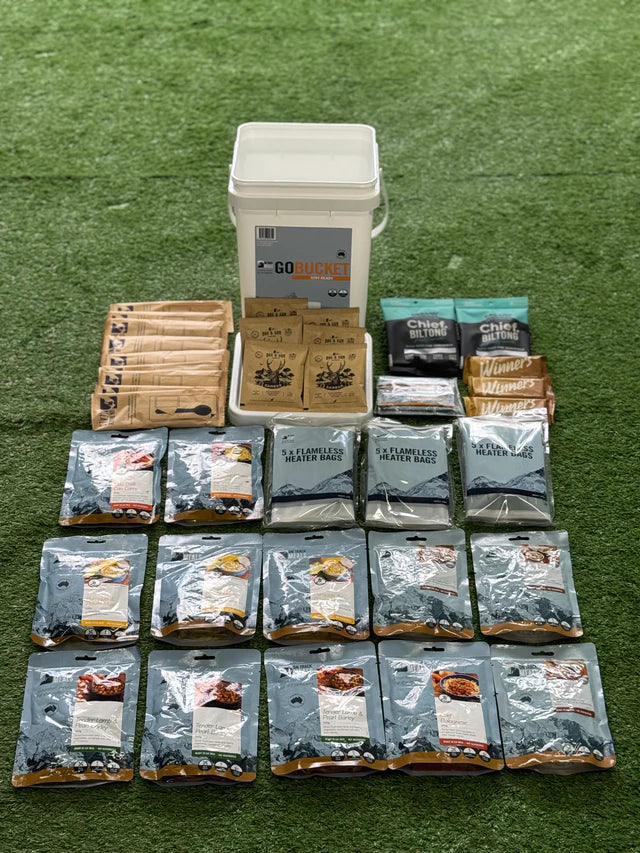On Track Meals - Stay Ready GoBucket 3 Day Emergency Food Ration Bucket