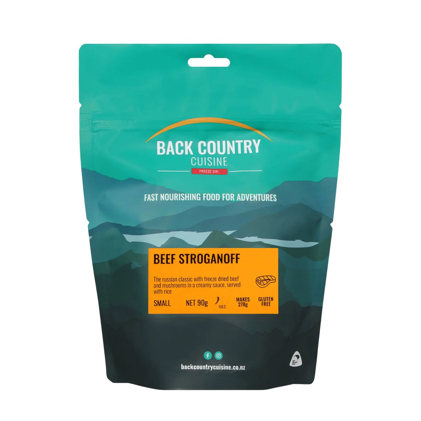Back Country Cuisine - Beef Stroganoff - Small