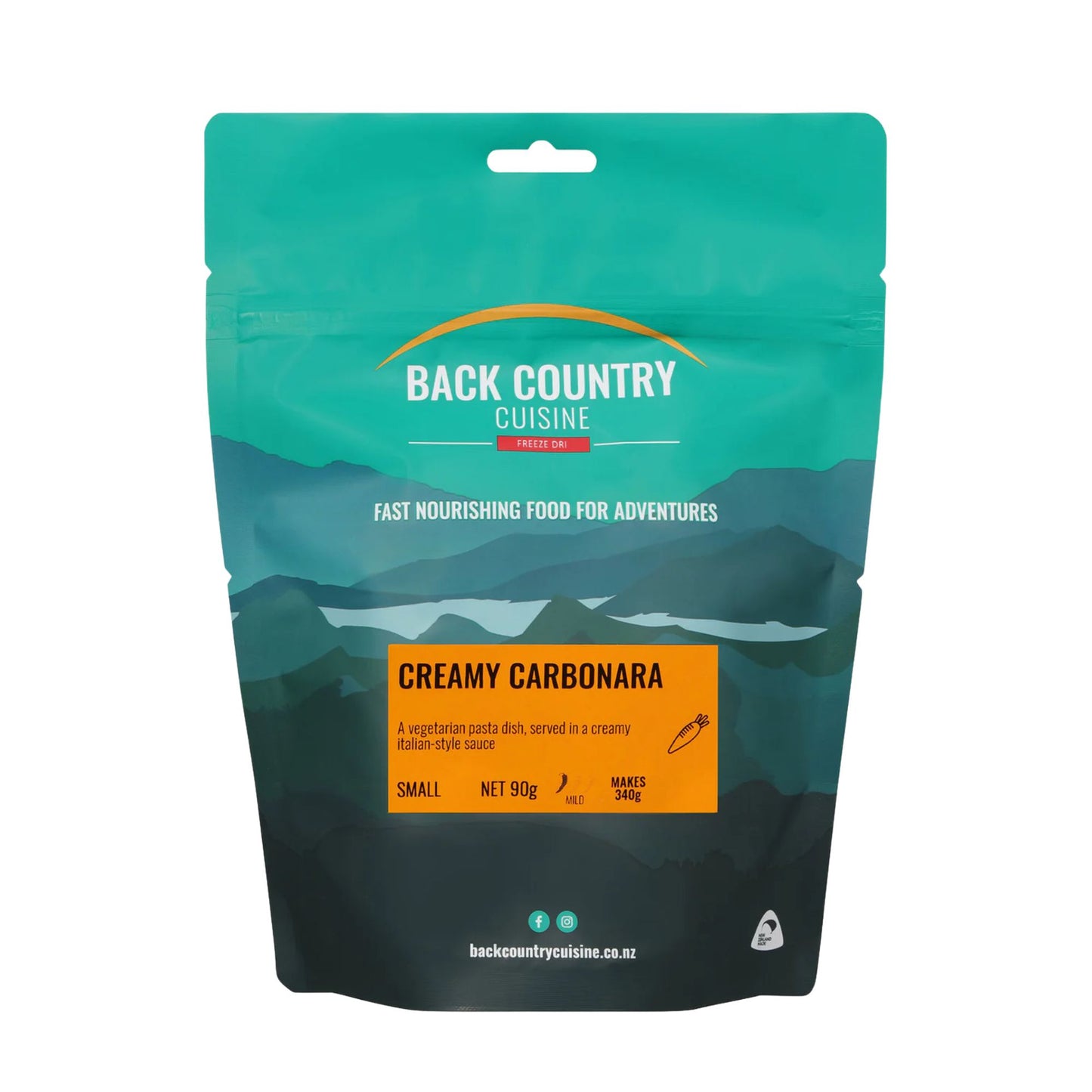 Back Country Cuisine - Creamy Carbonara - Small