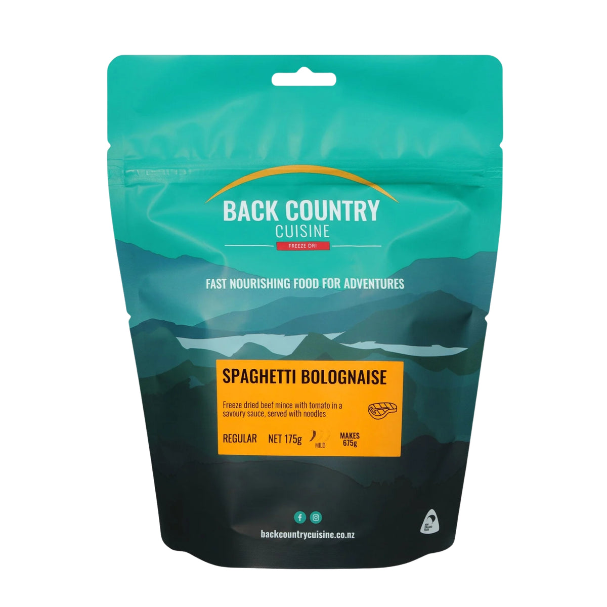 Back Country Cuisine - Spaghetti Bolognese - Regular
