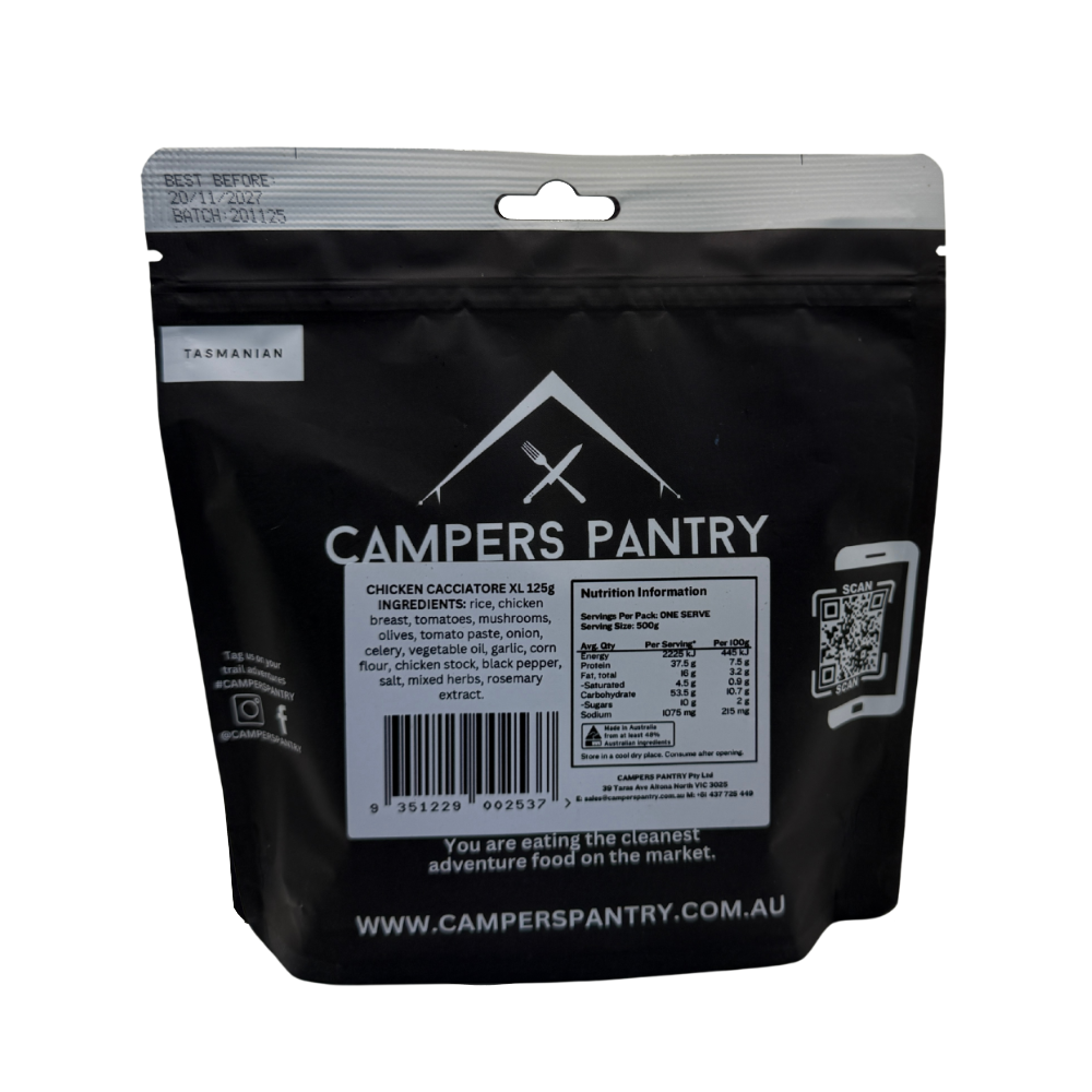 Campers Pantry - Chicken Cacciatore - Double