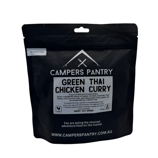 Campers Pantry - Green Thai Chicken Curry - Double
