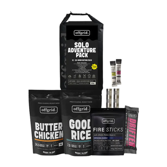 Offgrid - Ultimate Solo Adventure Pack + STS 5L Dry Bag