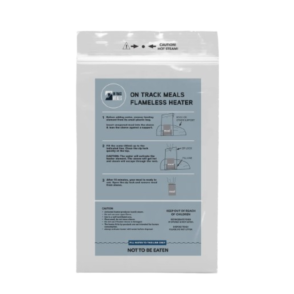 On Track Meals - Flameless Heater Bags