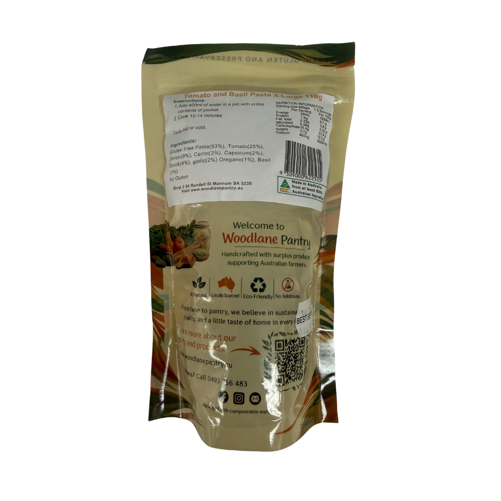 Woodlane Pantry - Tomato & Basil Pasta