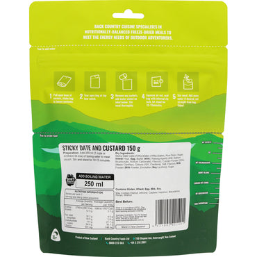 Back Country Cuisine - Sticky Date Pudding - Regular