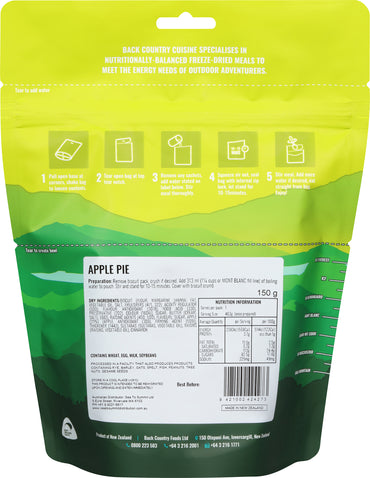 Back Country Cuisine - Apple Pie - Regular