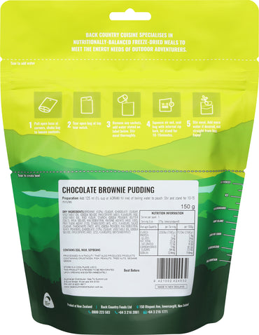 Back Country Cuisine - Chocolate Brownie Pudding - Regular