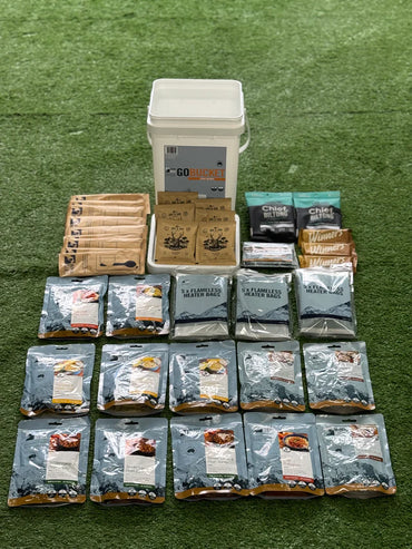 On Track Meals - Stay Ready GoBucket 3 Day Emergency Food Ration Bucket