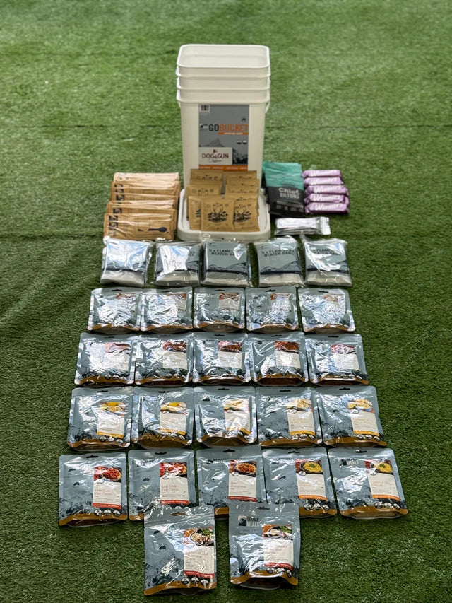 On Track Meals - Adventure Ready GoBucket 5 Day Emergency Food Ration Bucket
