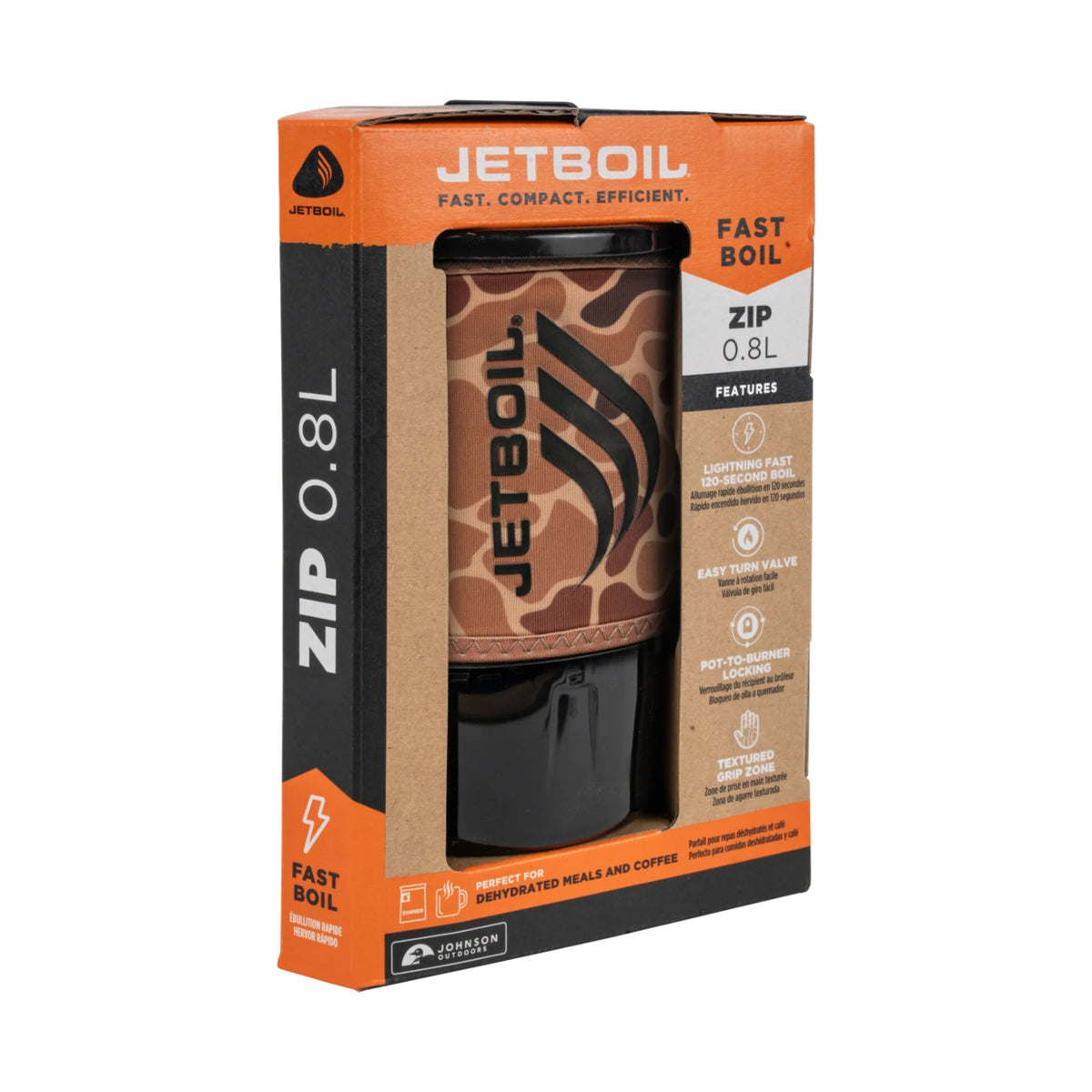 Jetboil - Zip 0.8L Stove System (Duck Camo)