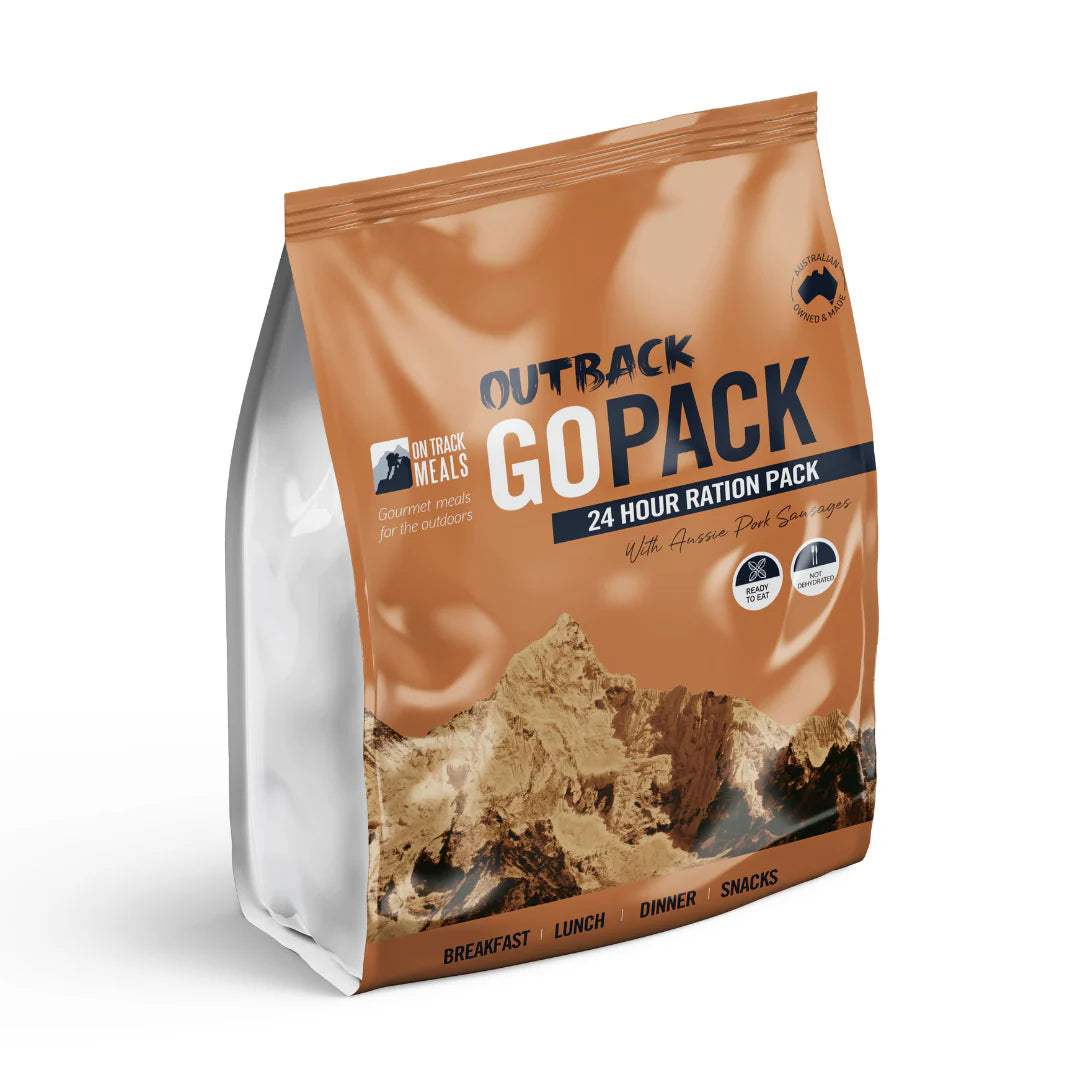 On Track Meals - Go Pack Outback 24 Hour Ration Pack