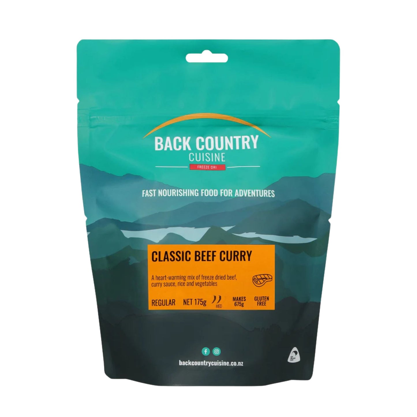 Back Country Cuisine - Classic Beef Curry - Regular