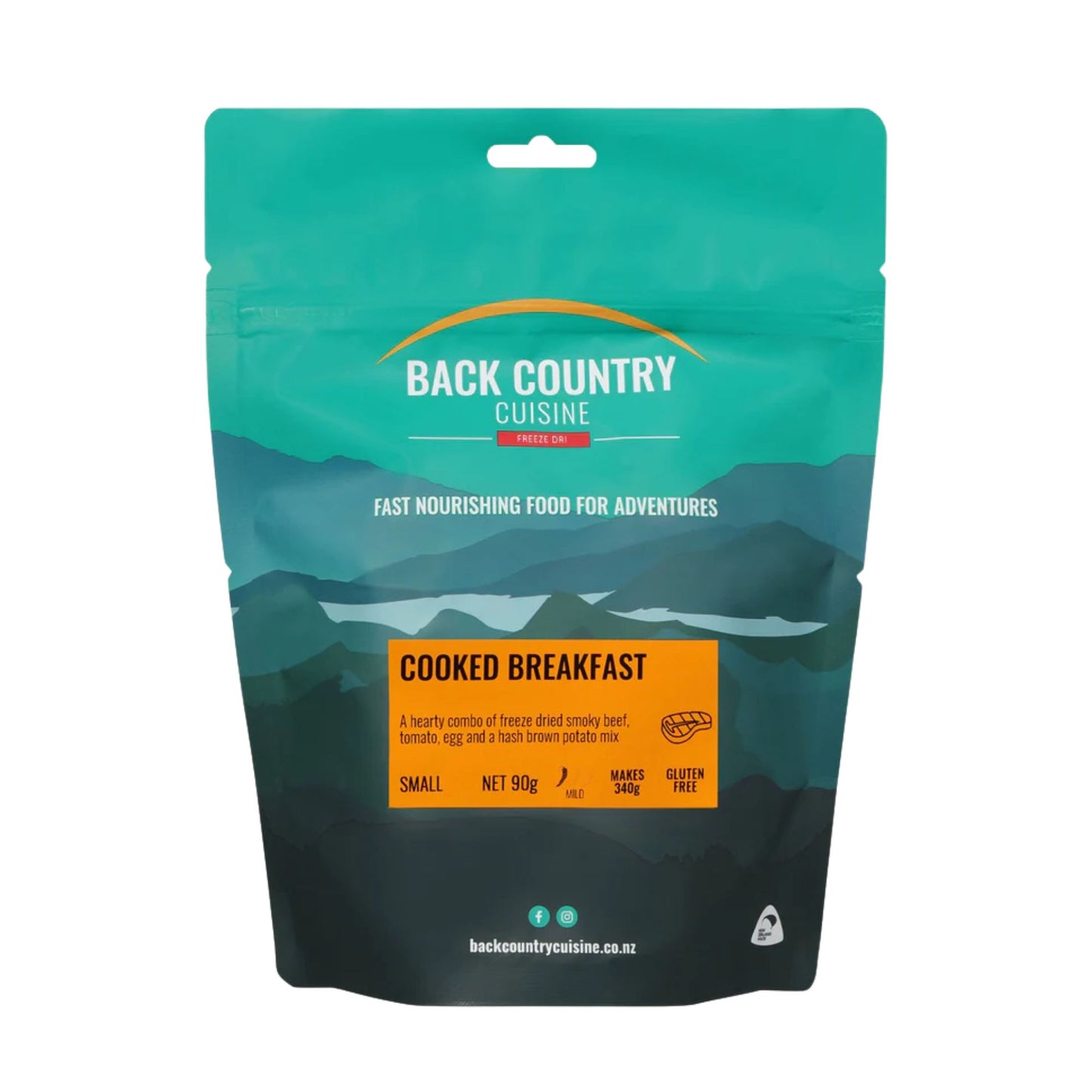 Back Country Cuisine - Cooked Breakfast - Regular