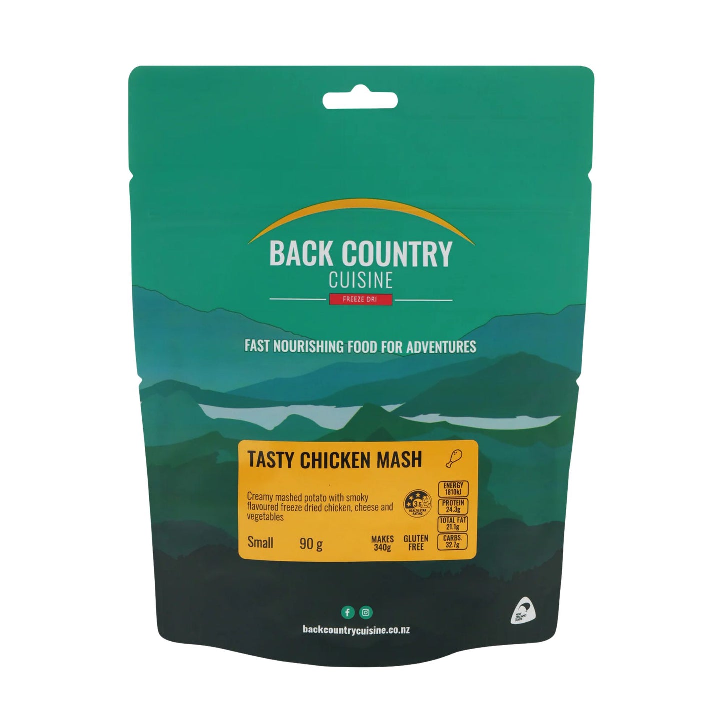 Back Country Cuisine - Tasty Chicken Mash - Small