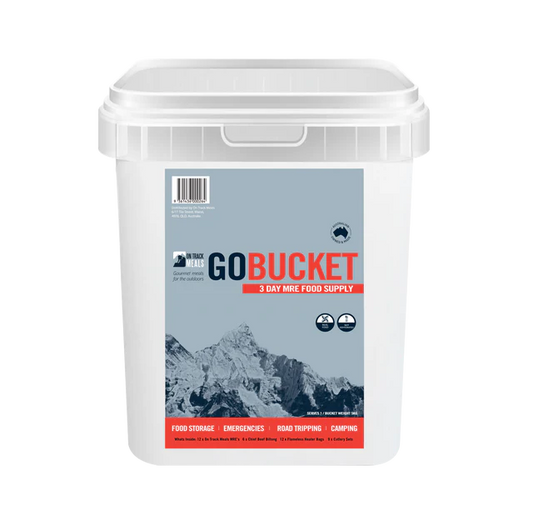 On Track Meals - Go Bucket 3 Day Emergency Food Ration Bucket