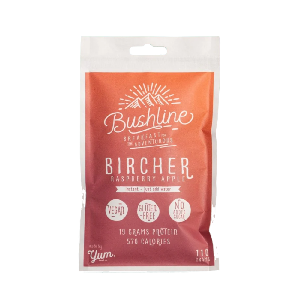 Bushline - Raspberry & Apple Bircher Muesli - Single