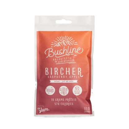 Bushline - Raspberry & Apple Bircher Muesli - Single
