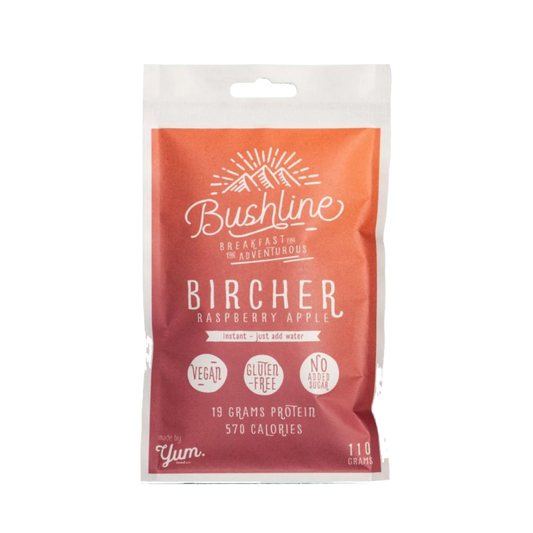 Bushline - Raspberry & Apple Bircher Muesli - Single