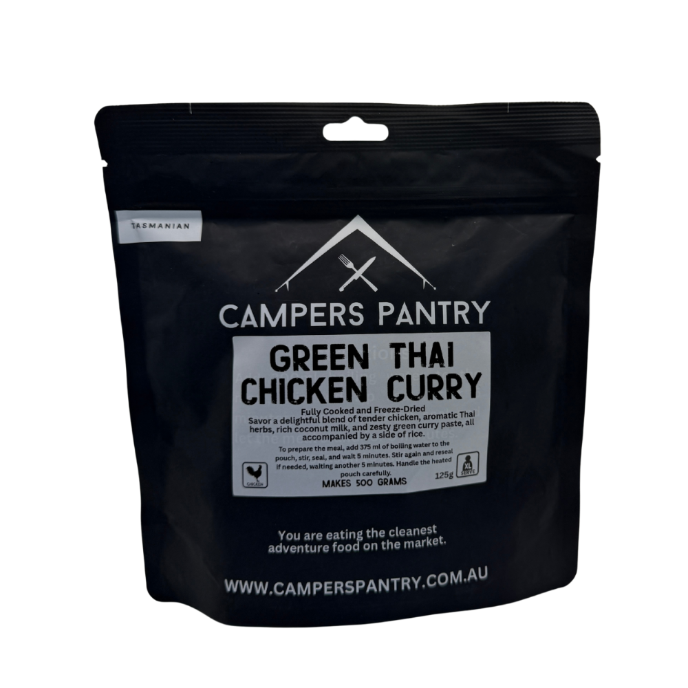 Campers Pantry - Green Thai Chicken Curry - Double