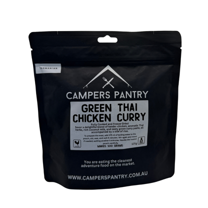 Campers Pantry - Green Thai Chicken Curry - Double