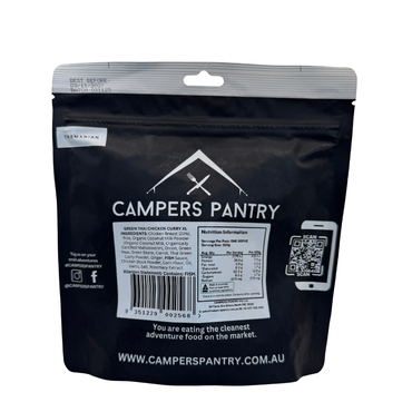 Campers Pantry - Green Thai Chicken Curry - Double