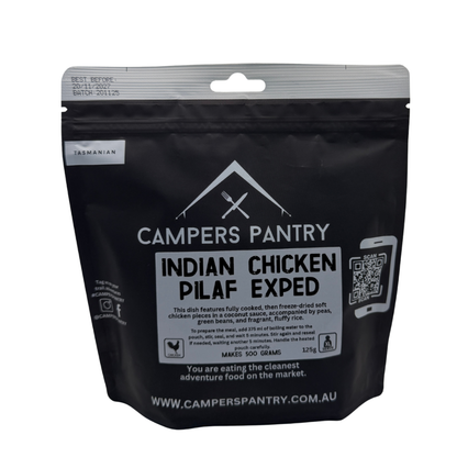 Campers Pantry - Indian Chicken Pilaf - Double