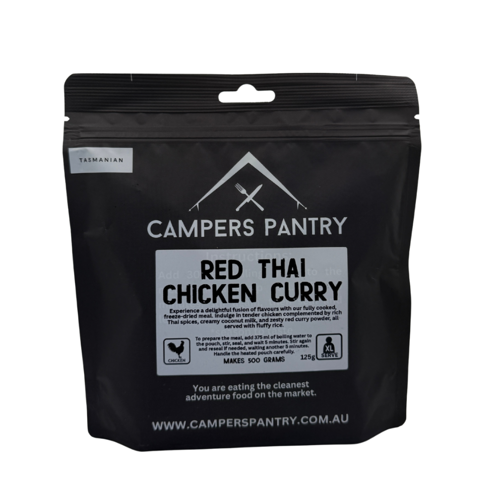 Campers Pantry - Red Thai Chicken Curry - Double
