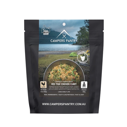 Campers Pantry - Red Thai Chicken Curry - Single