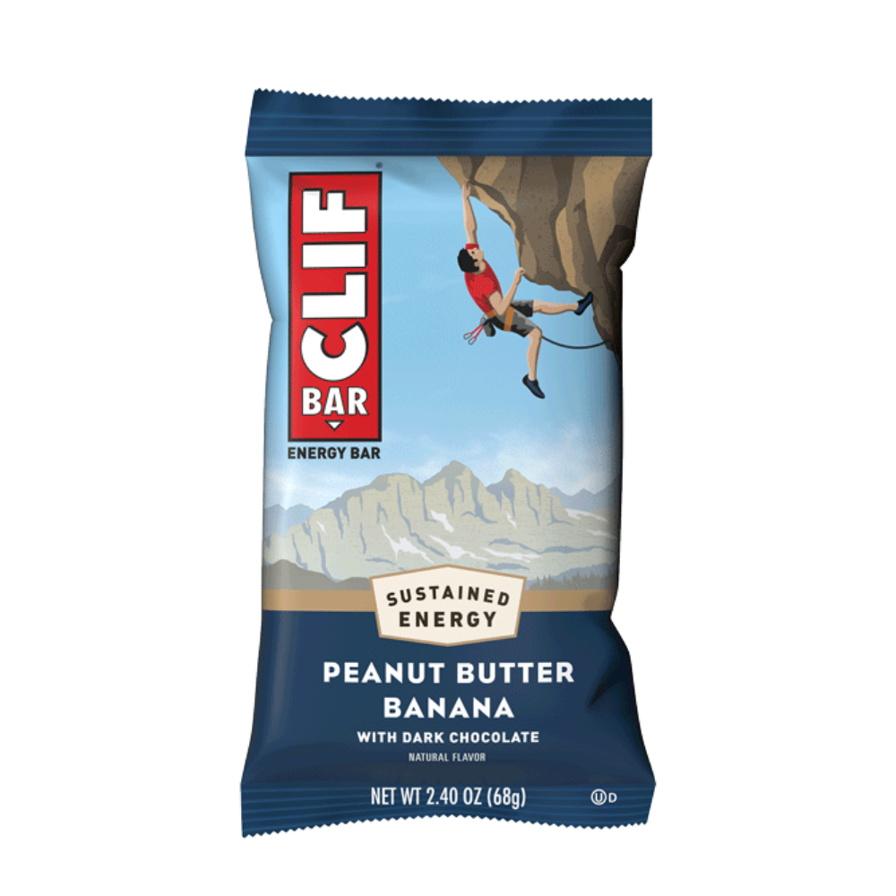 CLIF Bar - Peanut Butter Banana with Dark Chocolate Energy Bar