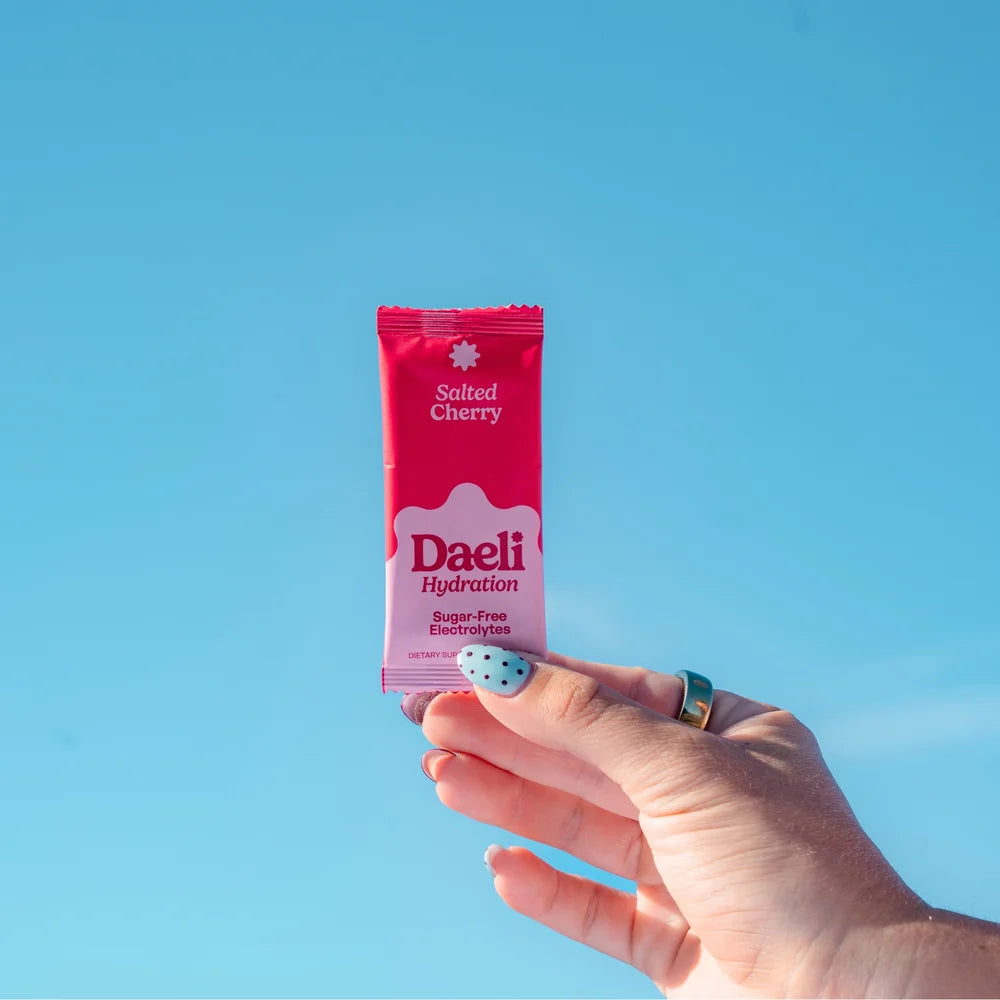 Daeli Hydration - Salted Cherry Electrolyte Powder - 21 x 6g Sachets