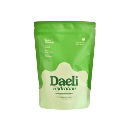 Daeli Hydration - Salted Limeade Electrolyte Powder - 21 x 6g Sachets