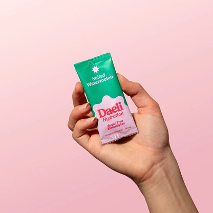 Daeli Hydration - Salted Watermelon Electrolyte Powder - 21 x 6g Sachets