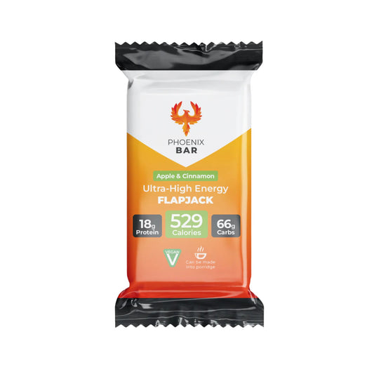 Flaming Phoenix - High Energy Flapjack Bar - Apple & Cinnamon