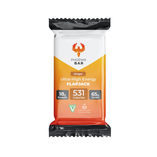 Flaming Phoenix - High Energy Flapjack Bar - Ginger