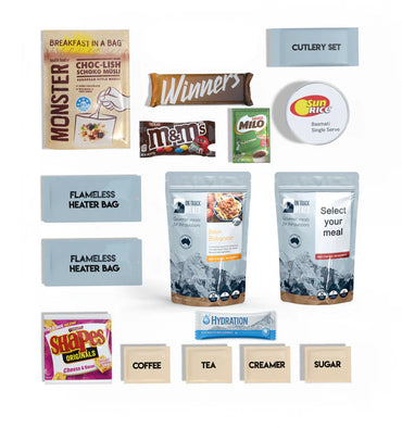 On Track Meals - Go Pack Vegetarian Ration Pack
