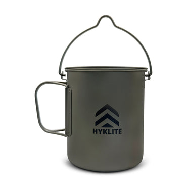 Hyklite - 750ml Titanium Pot with Bail Handle