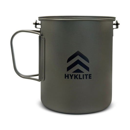 Hyklite - 750ml Titanium Pot with Bail Handle