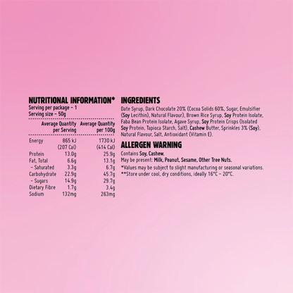 Macro Mike - Chocolate Birthday Cake Protein Bar