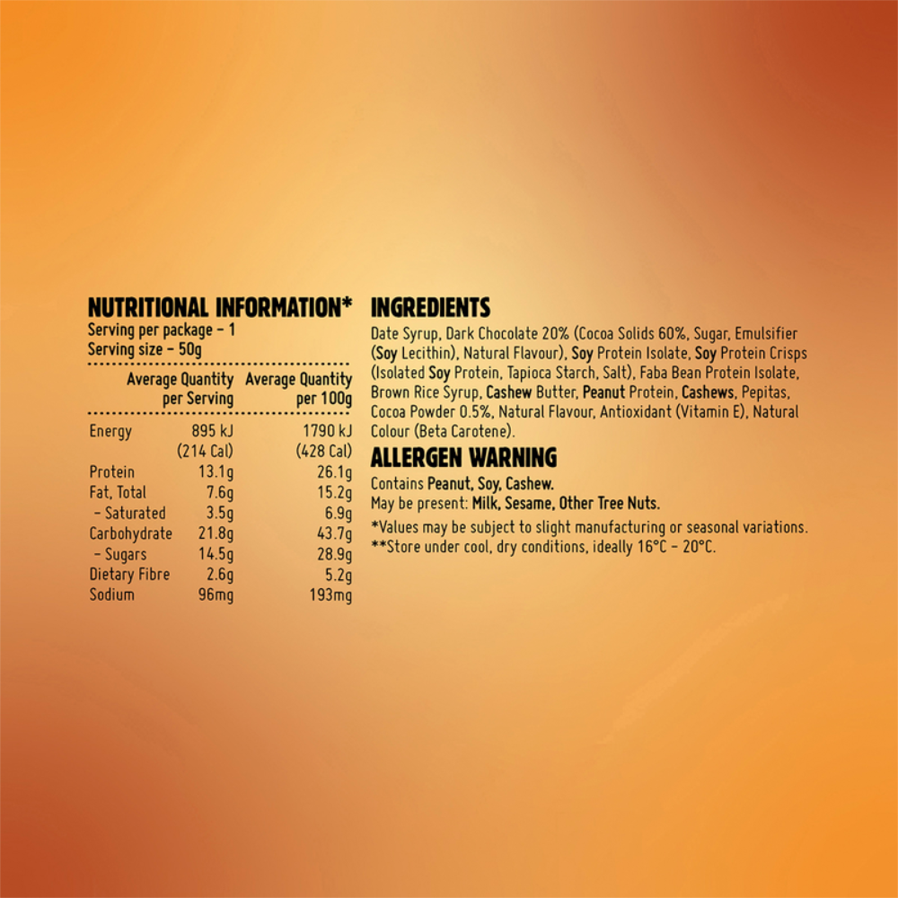 Macro Mike - Peanut Choc Caramel Crunch Protein Bar