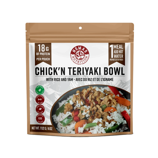 Nomad Nutrition - Chick'n Teriyaki with Rice - Single