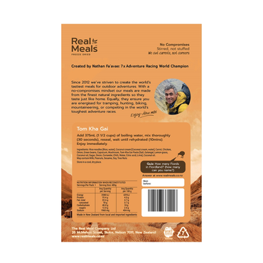 Real Meals - Tom Kha Gai/Tom Yum Soup - Single