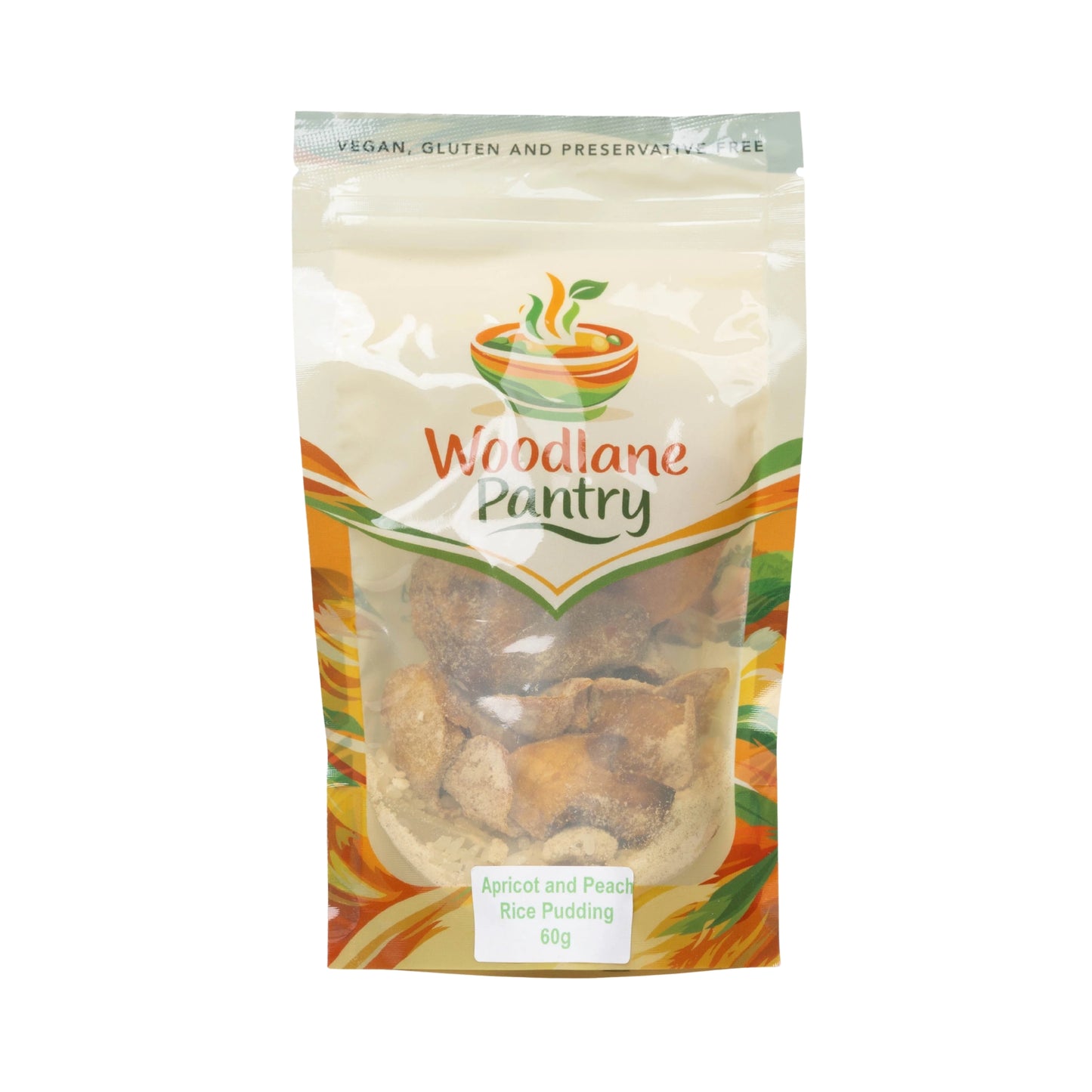 Woodlane Pantry - Apricot, Peach & Cinnamon Rice Pudding - Single