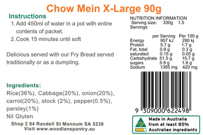 Woodlane Pantry - Chow Mein - XL Single